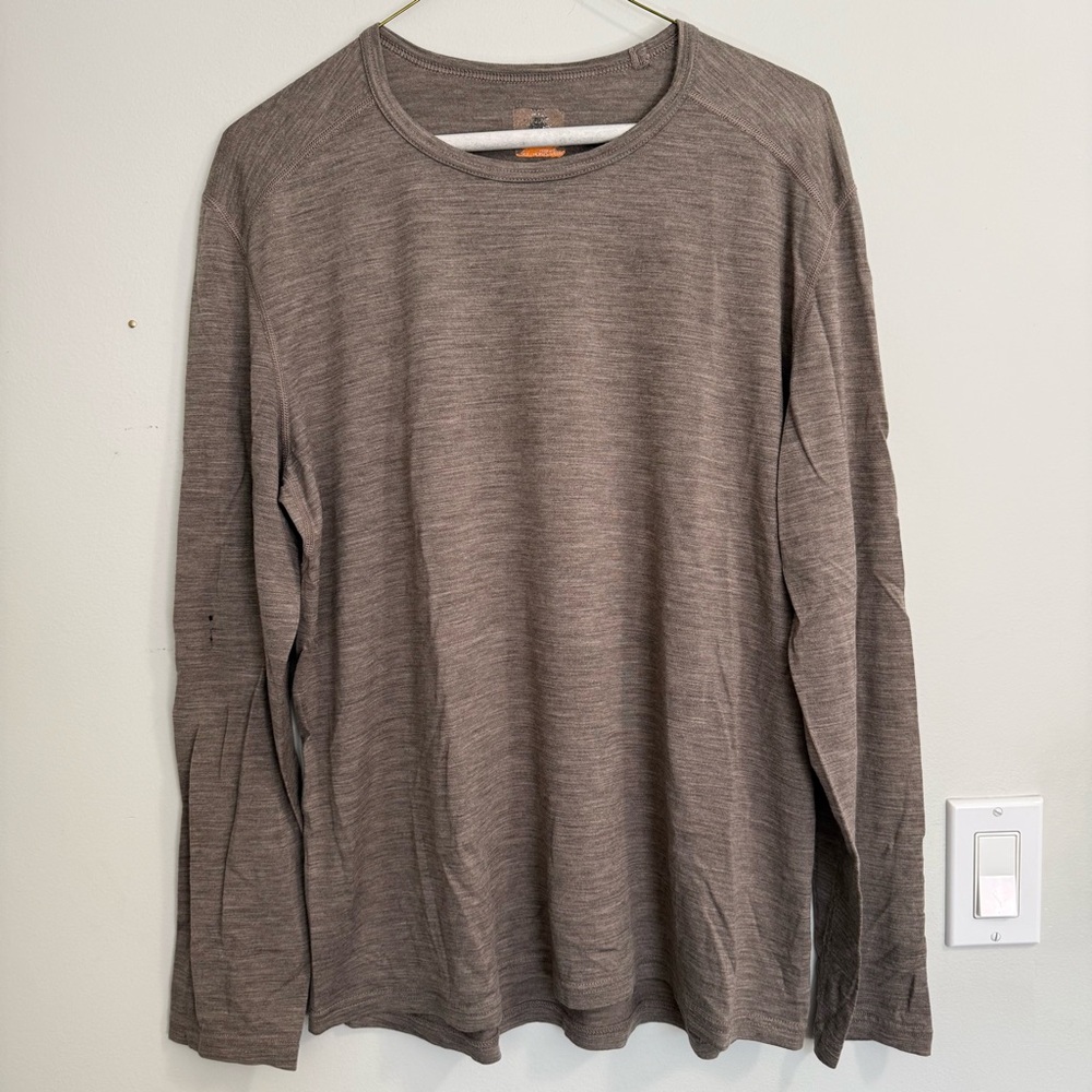 Icebreaker Merino Men’s Wool Base Layer Shirt